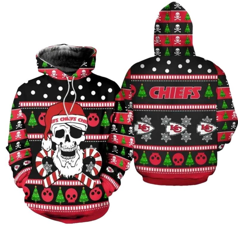 Kansas City Chiefs Christmas Santa Skull Patterns Hoodie S 5Xl New054910 Fp0Fb.jpg