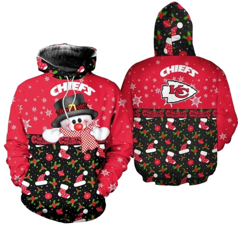 Kansas City Chiefs Christmas Snowman Hoodie Zip Up Hoodie Nla034510 Mzjrd.jpg