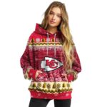 kansas city chiefs christmas trees red hoodie high quality.jpg