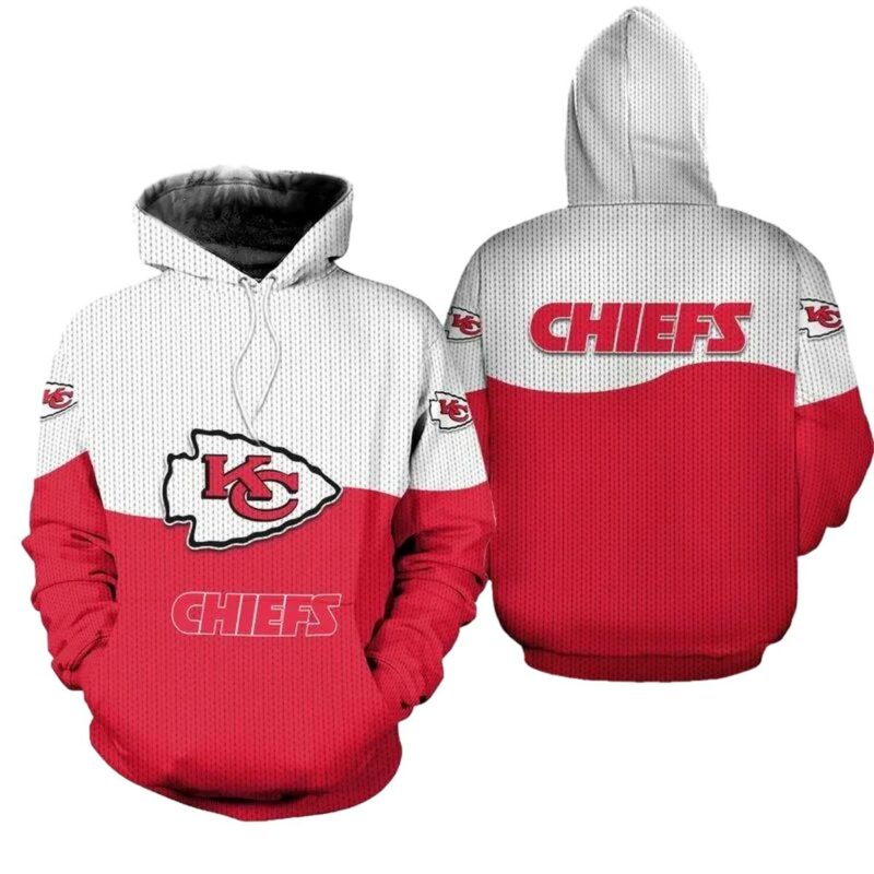 Kansas City Chiefs Classic Pattern Hoodie S 5Xl New054810 Db0N4.Jpg