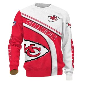 Kansas City Chiefs Classic Stripe AOP Sweatshirt