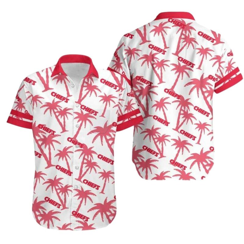 Kansas City Chiefs Coconut Tree Hawaiian Shirt And Shorts Summer Nla00391073658605 Gm71Z