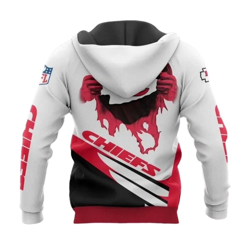 Kansas City Chiefs Cool Graphic Chiefs In My Heart Hoodie Back.jpg