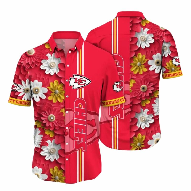 Kansas City Chiefs Daisy Delight Hawaiian Shirt 1536X1536 1