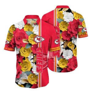 Kansas City Chiefs Graphic Hawaiian Shirt – Unisex Aloha Tee