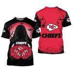 Kansas City Chiefs Death Halloween Aop Shirt
