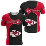 Kansas City Chiefs Diamond Grid Aop Shirt