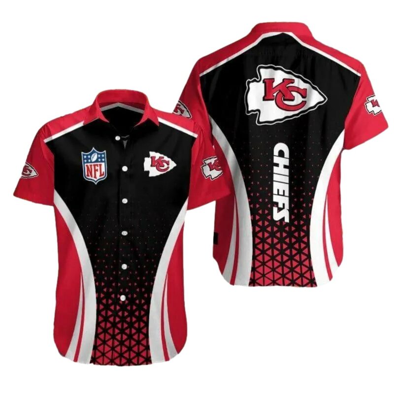Kansas City Chiefs Dynamic Gradient Hawaiian Shirt