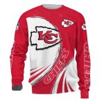 Kansas City Chiefs Dynamic Wave Aop Sweatshirt
