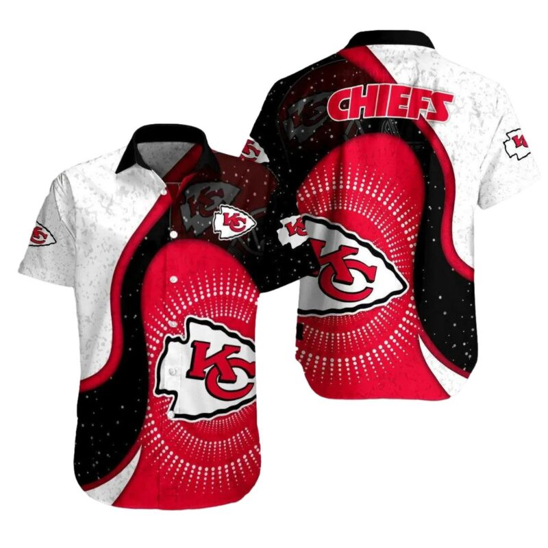 Kansas City Chiefs Dynamic Wave Hawaiian Shirt