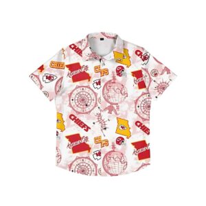 Kansas City Chiefs Graphic Hawaiian Shirt – Unisex Aloha Tee