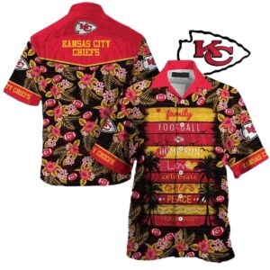 Kansas City Chiefs Unisex Graphic Hawaiian Shirt – Family Spirit Gift