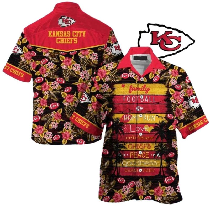 Kansas City Chiefs Family Spirit Hawaiian Shirt