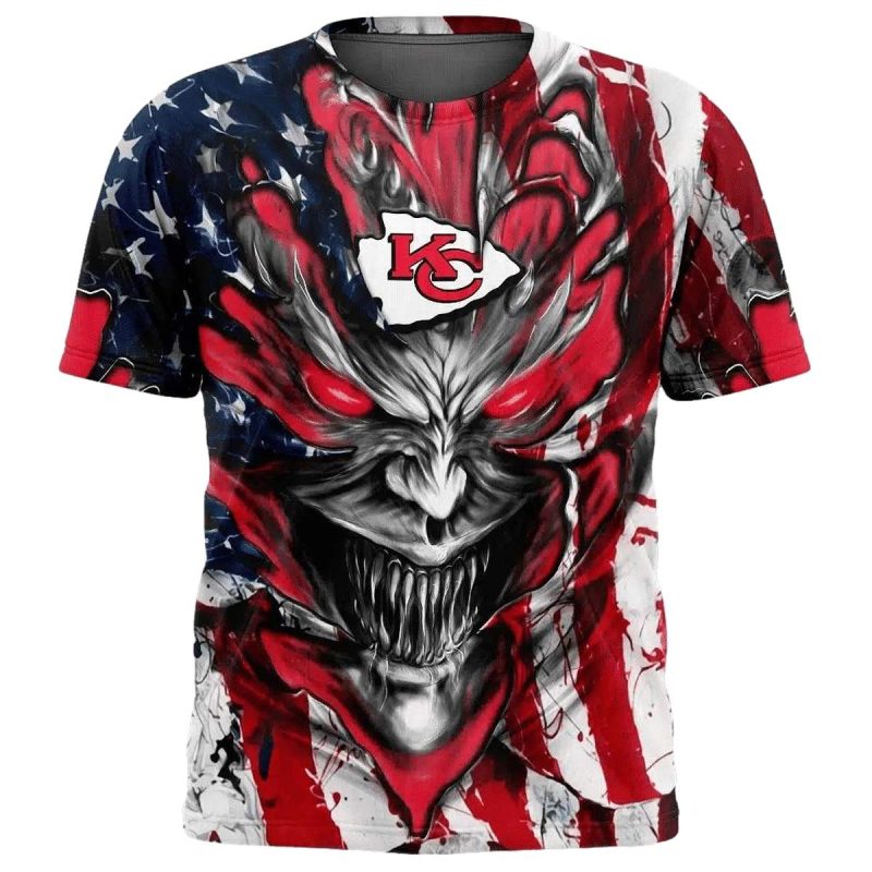 Kansas City Chiefs Fierce Patriot T Shirt