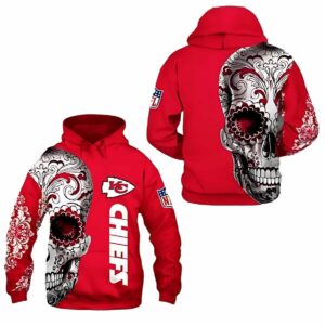 kansas city chiefs floral skull 3d zip hoodie sizes s 5xl dm376.jpg