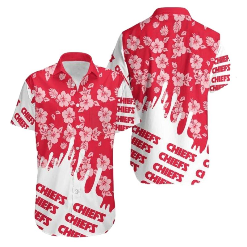 Kansas City Chiefs Flower Hawaii Shirt And Shorts Summer Nla0044101440972 I7M16