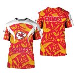Kansas City Chiefs Palm Flowers Aop Shirt