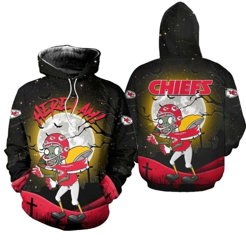 Kansas City Chiefs Football Zombie Halloween Limited Edition Hoodie Zip Hoodie Fleece Hoodie Unisex Sizes S 5Xl New042710.Jpg