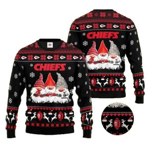 Kansas City Chiefs Gnome Cheer Ugly Sweater