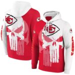 kansas city chiefs graphic punisher red white hoodie fashion forward.jpg