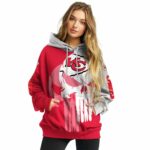 kansas city chiefs graphic punisher red white hoodie high quality.jpg
