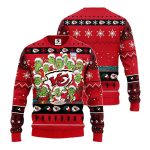 Kansas City Chiefs Grinch Xmas Party Nfl Ugly Sweater