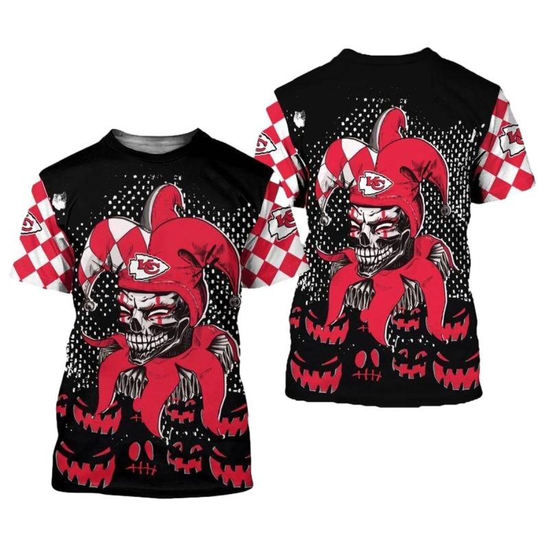 Kansas City Chiefs Halloween Clown Limited Edition Unisex T Shirts Nla0252106 Rcgn9