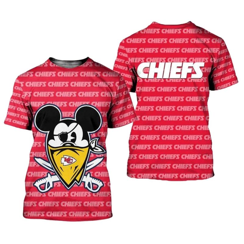 Kansas City Chiefs Halloween Evil Mickey Limited Editiont Shirts New0419106 Zo6M8