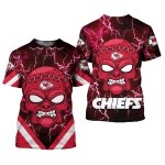 Kansas City Chiefs Halloween Frankenstein Aop Shirt
