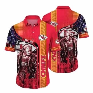Kansas City Chiefs Halloween Graphic Hawaiian Shirt – Unisex Gift Tee