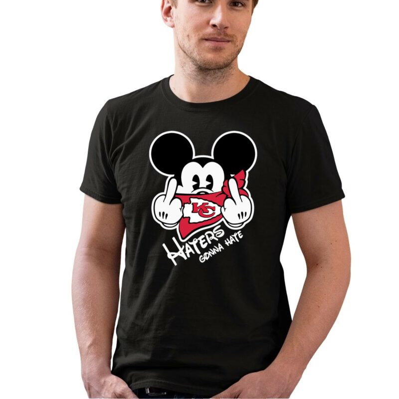 Kansas City Chiefs Haters Gonna Hate Mickey Mouse 0 T Shirt.jpg