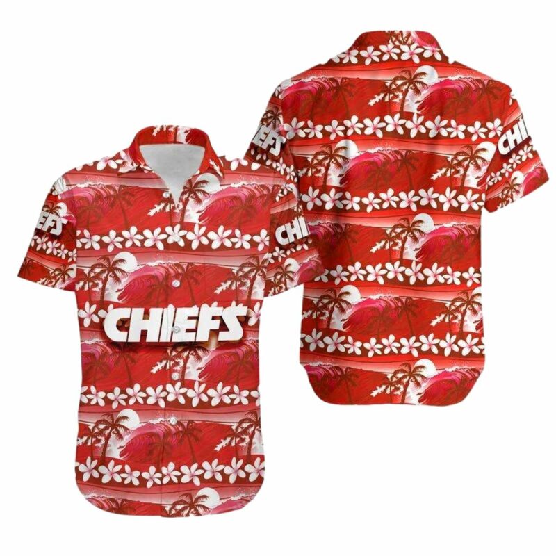 Kansas City Chiefs Hawaiian Shirt And Shorts Summer Nla00571061672860 N9Fzx