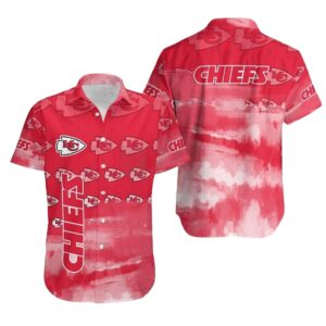 Kansas City Chiefs Red Graphic Hawaiian Shirt – Unisex Aloha Tee