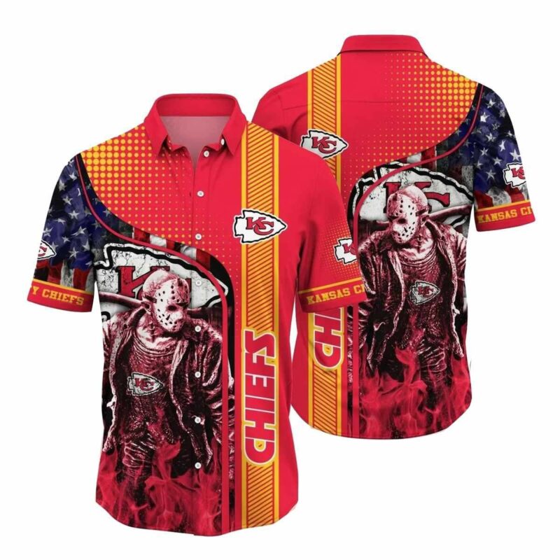 Kansas City Chiefs Hawaiian Sunset Warrior Shirt 1536X1536 1