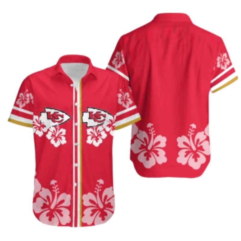 Kansas City Chiefs Hibiscusand Hawaiian Shirt And Shorts Summer Nla00451041099916 Powpp