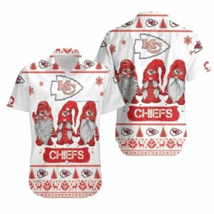 Kansas City Chiefs Holiday Gnomes Graphic Hawaiian Shirt – Unisex Gift