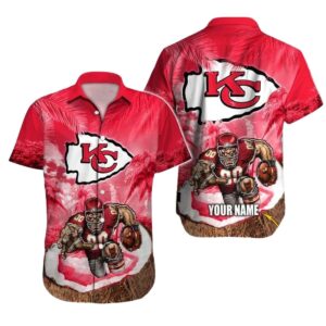 Personalized Kansas City Chiefs Red Hawaiian Shirt – Unisex Graphic Tee