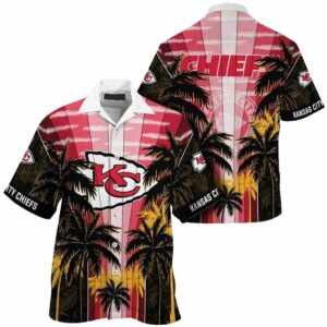 Kansas City Chiefs Graphic Hawaiian Shirt – Unisex Aloha Tee Gift