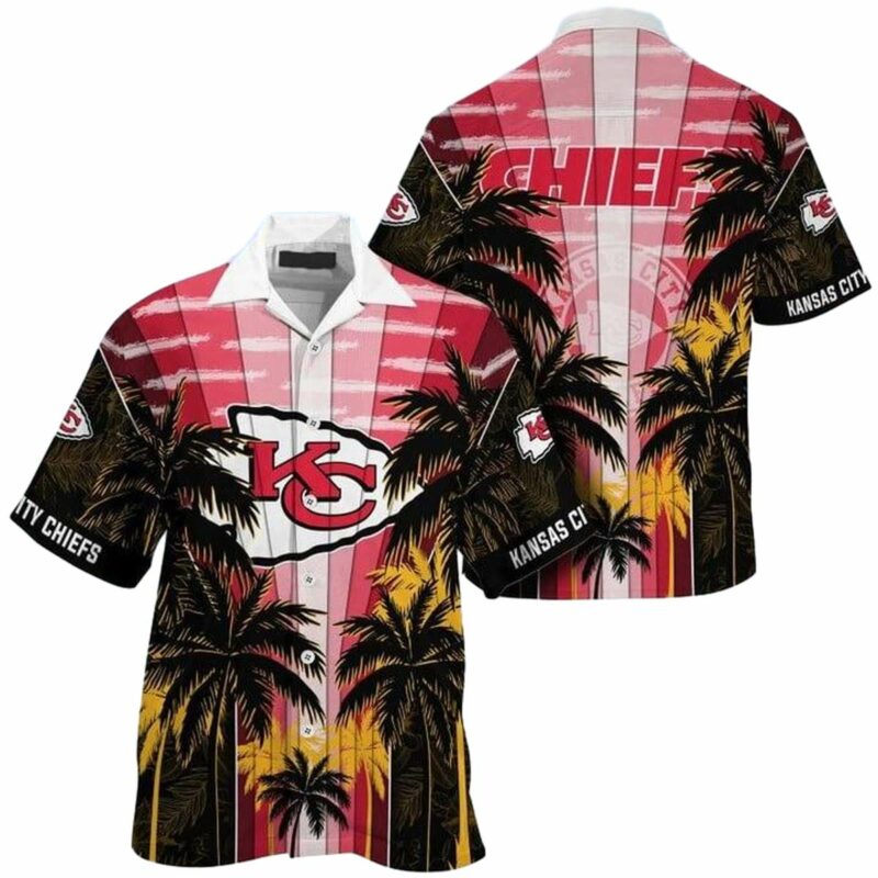 Kansas City Chiefs Island Sunset Hawaiian Shirt