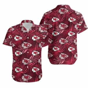 Kansas City Chiefs Leaf Logo Hawaiian Shirt – Unisex Graphic Tee