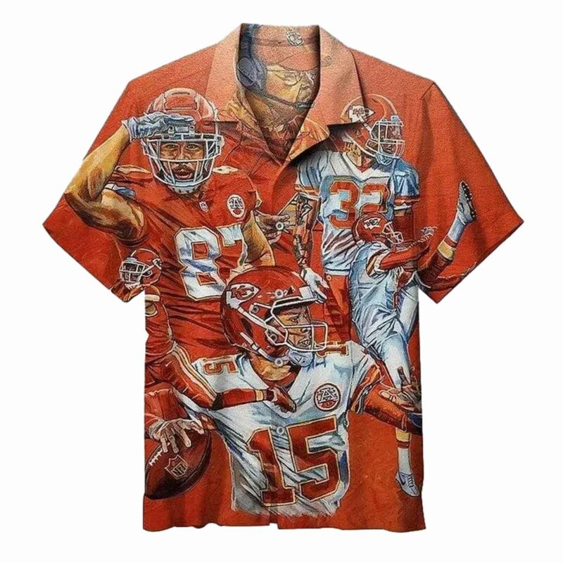 Kansas City Chiefs Legends Hawaiian Shirt