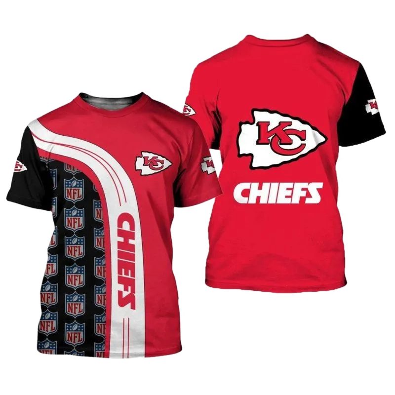 Kansas City Chiefs Limited Edition All Over Print T Shirt Unisex Size Nla0002103 Wkhox