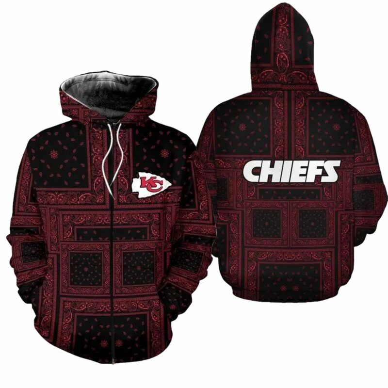 Kansas City Chiefs Limited Edition Bandana Skull Zip Hoodie Sizes S 5Xl New011810 8H1Ju.jpg