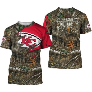 Kansas City Chiefs Hunting AOP Shirt