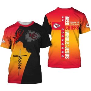 All I Need Today is A Little Bit Of Chiefs AOP Shirt