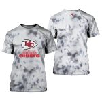 Kansas City Chiefs Marble Tie Dye Aop Shirt