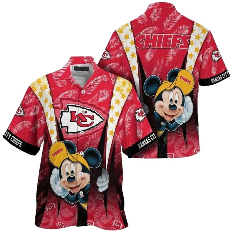 Kansas City Chiefs Mickey Aloha Hawaiian Shirt