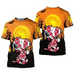 Kansas City Chiefs Mummy Snoopy Halloween Aop Shirt