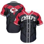 Kansas City Chiefs Muscle Power Baseball Jersey