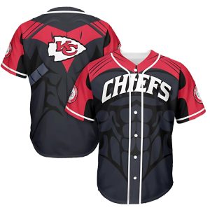 Kansas City Chiefs Muscle Power Baseball Jersey